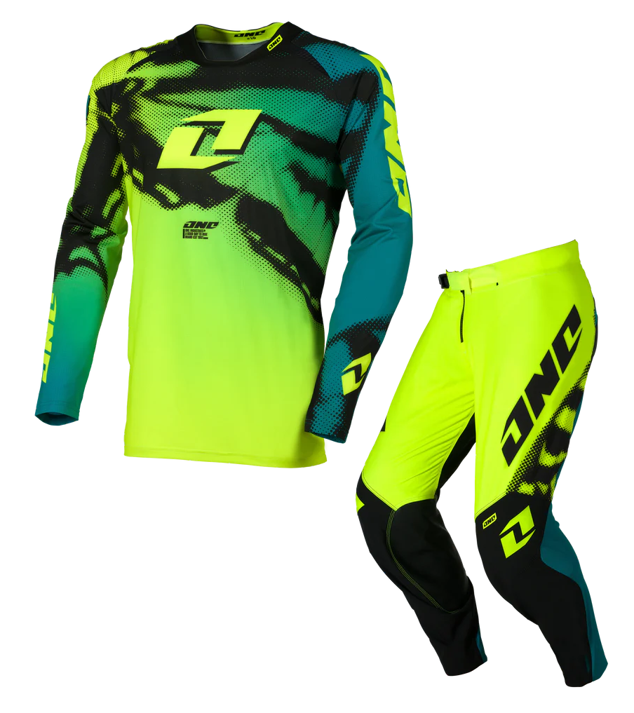 One Industries X297 Neon Tiger Kit Youth Yellow