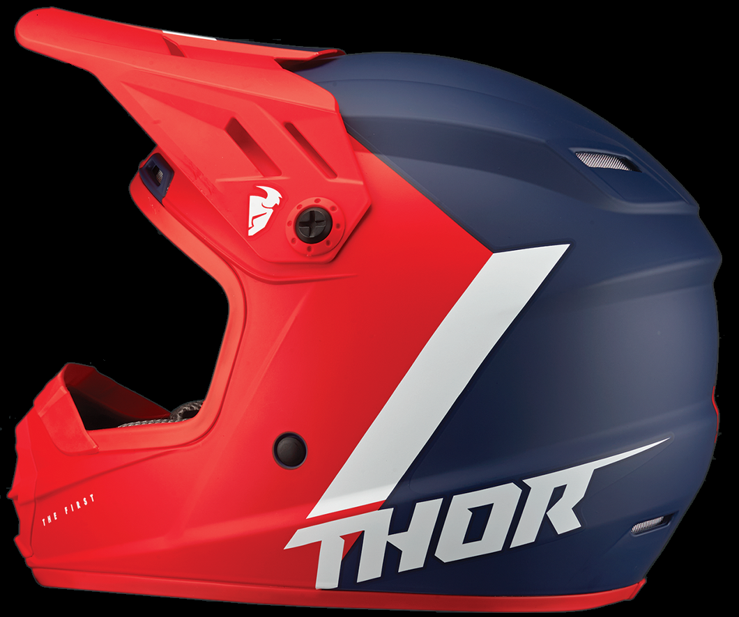 Thor Sector Chev Helmet Youth Red / Blue