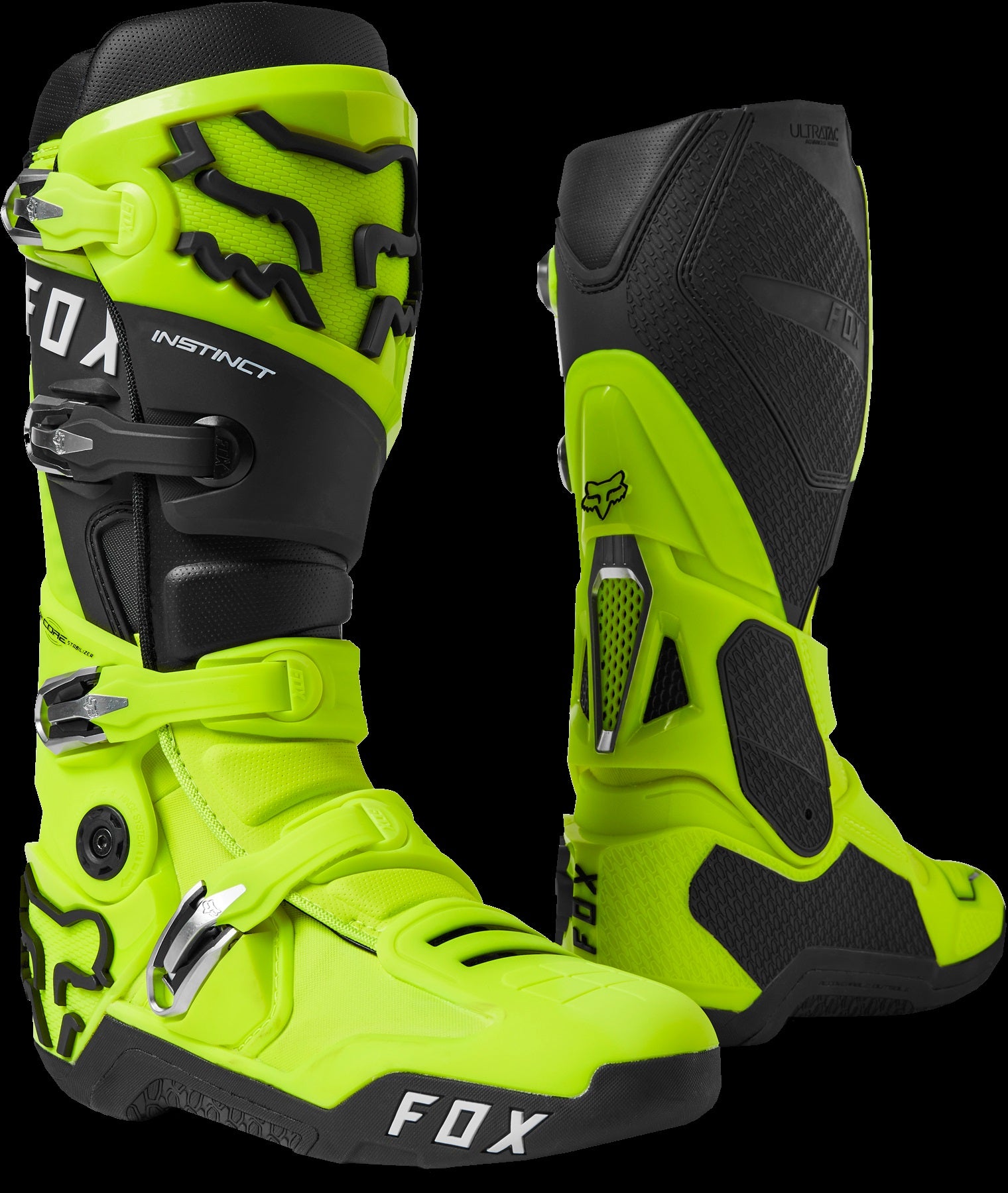 Fox Racing Instinct 2.0 Boots Adult Yellow