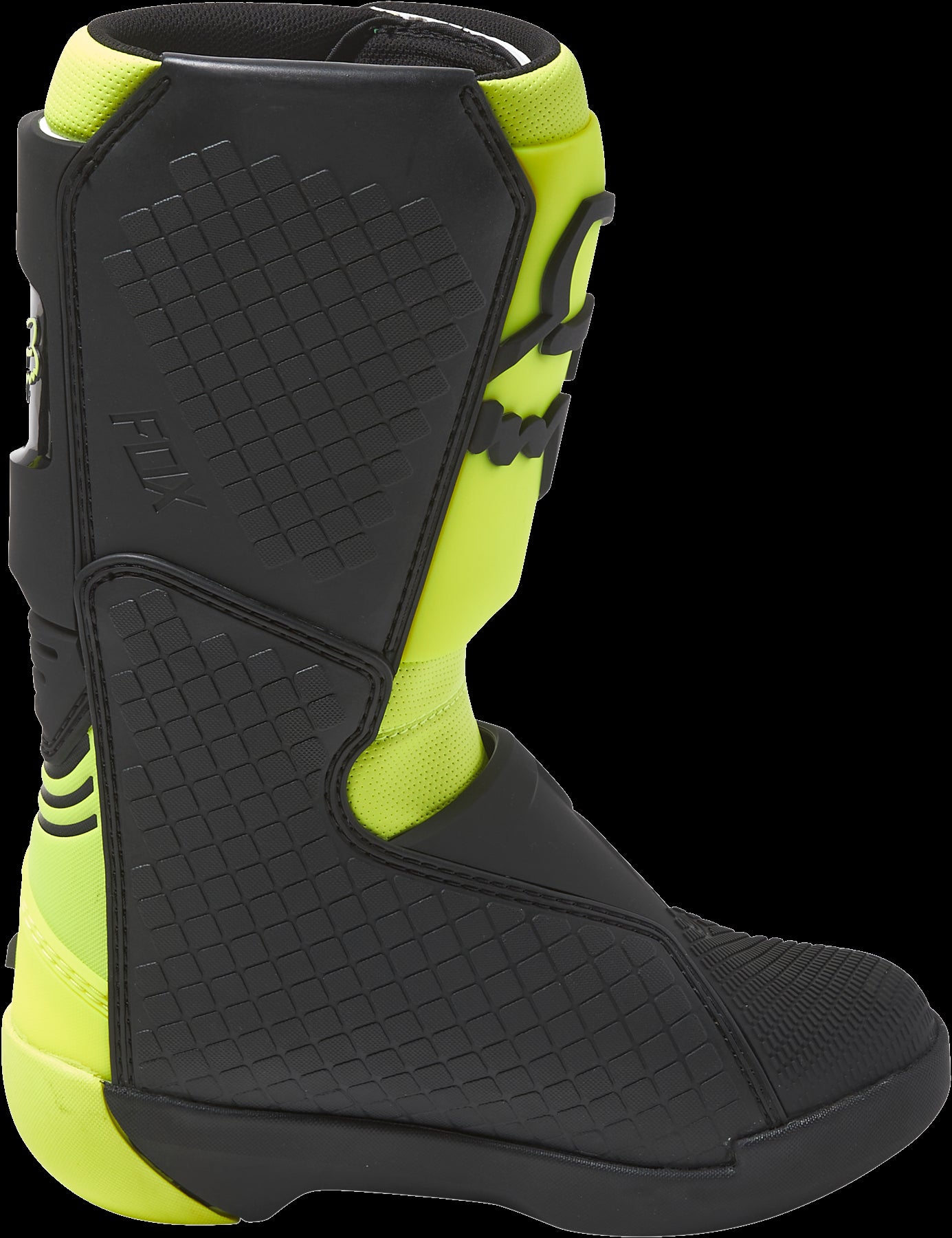 Fox Racing Comp Youth Boots Yellow / Black