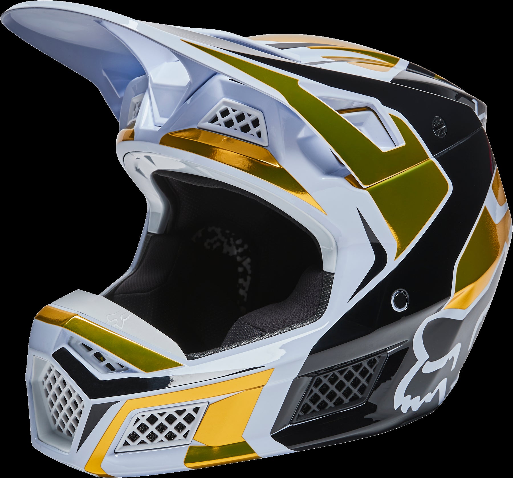 Fox Racing V3 RS Mirer Adult White