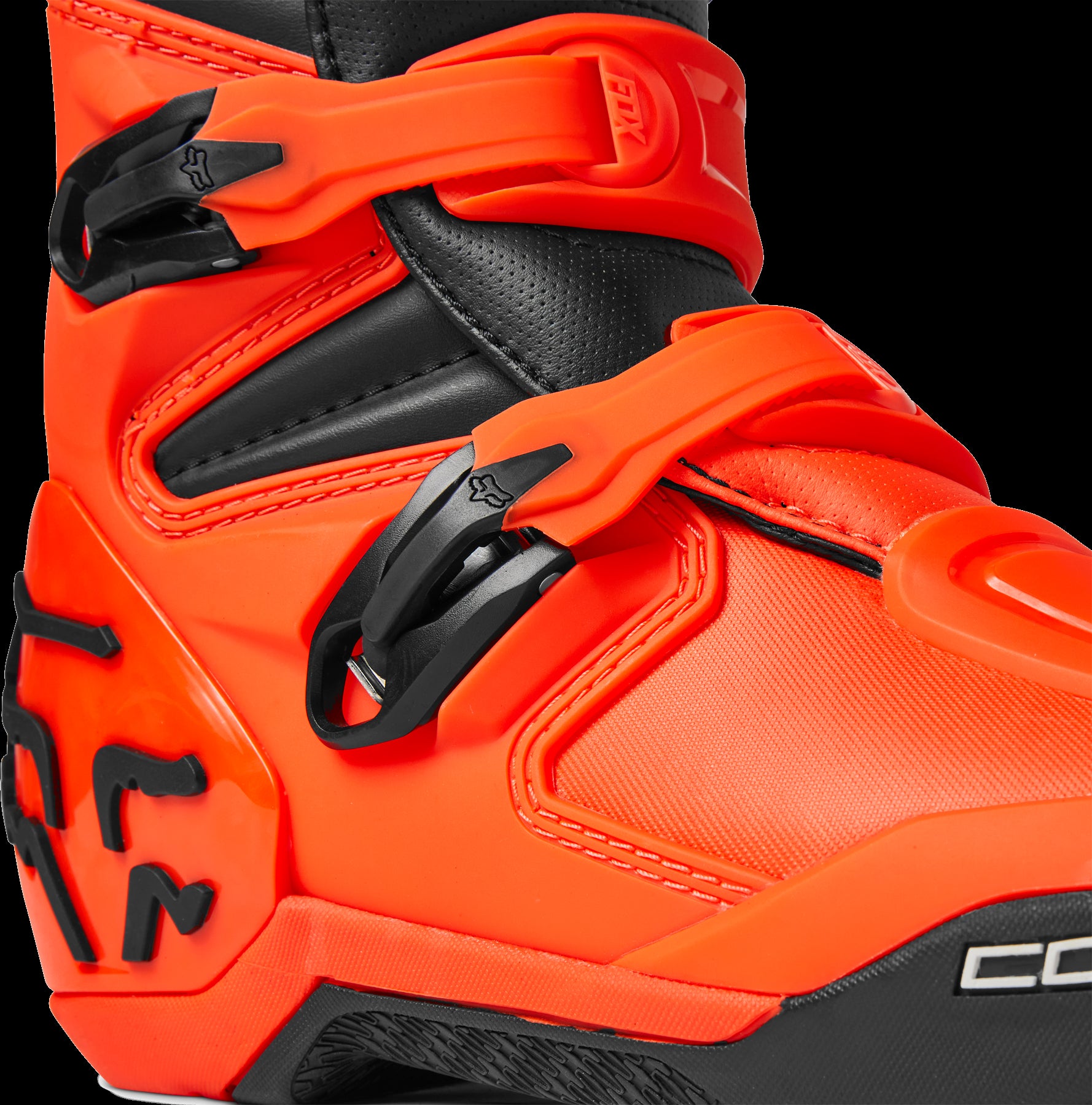 Fox Racing Comp Boots Adult Orange