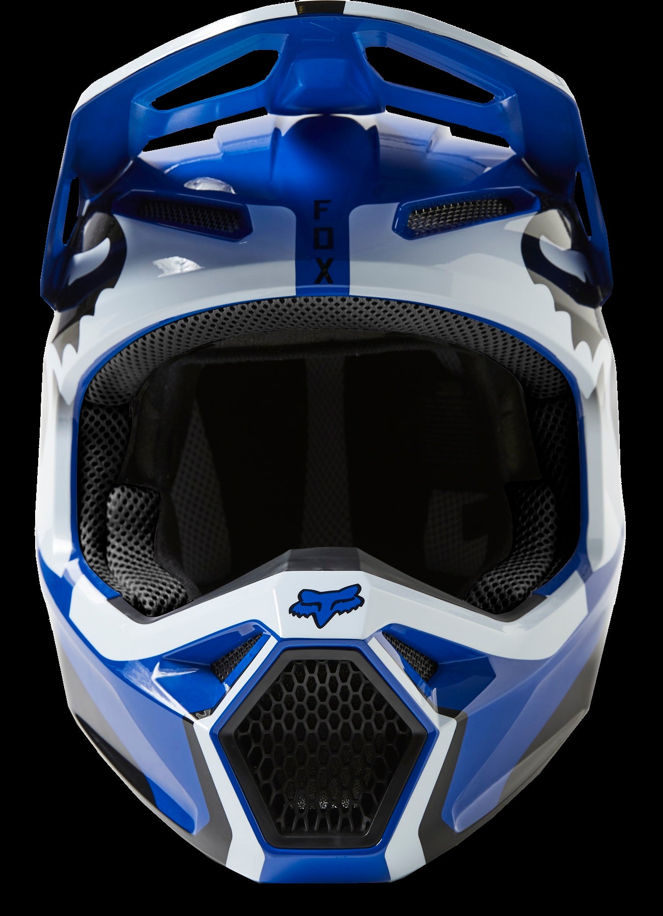 Fox Racing V1 Leed Helmet Adult Blue Mips