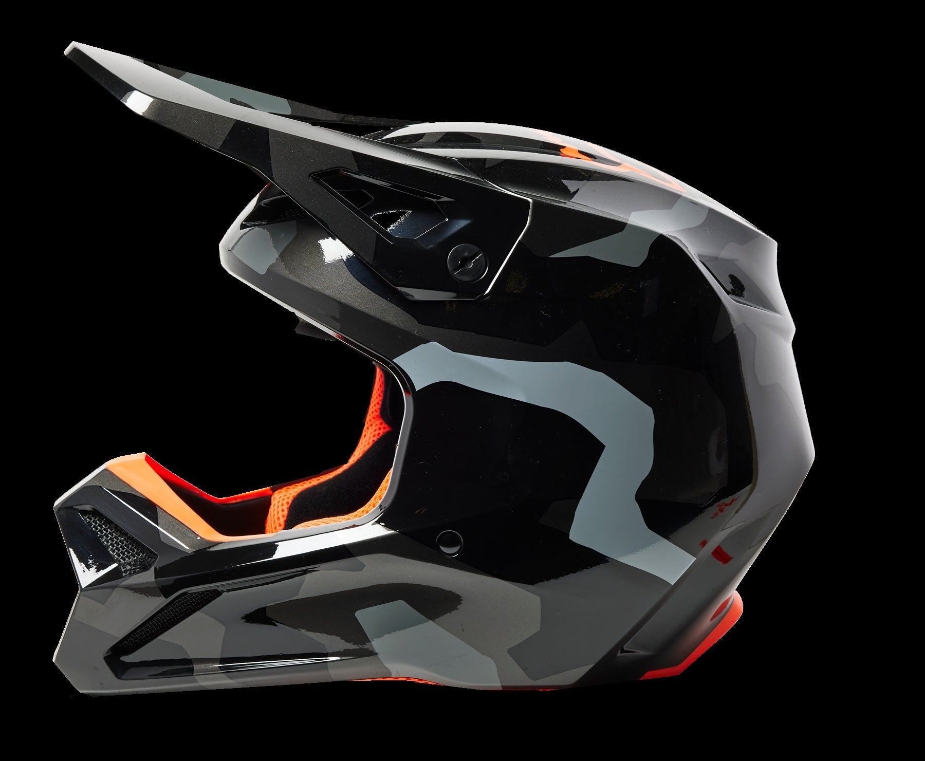 Fox Racing V1 Bnkr Helmet Youth Camo Mips