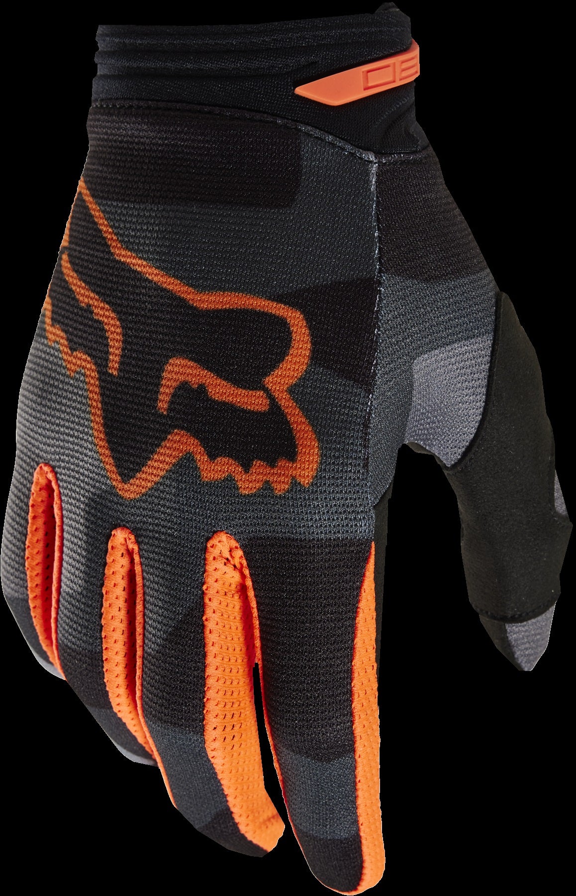 Fox Racing 180 Bnkr Glove Adult Camo / Orange