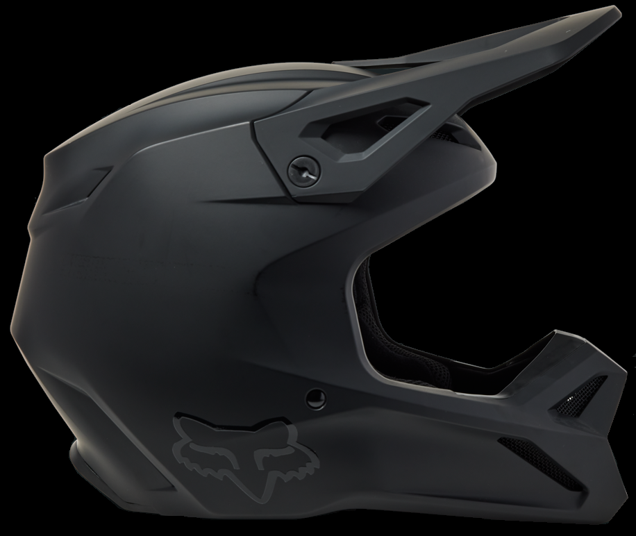 Fox Racing V1 Matte Helmet Youth Black Mips