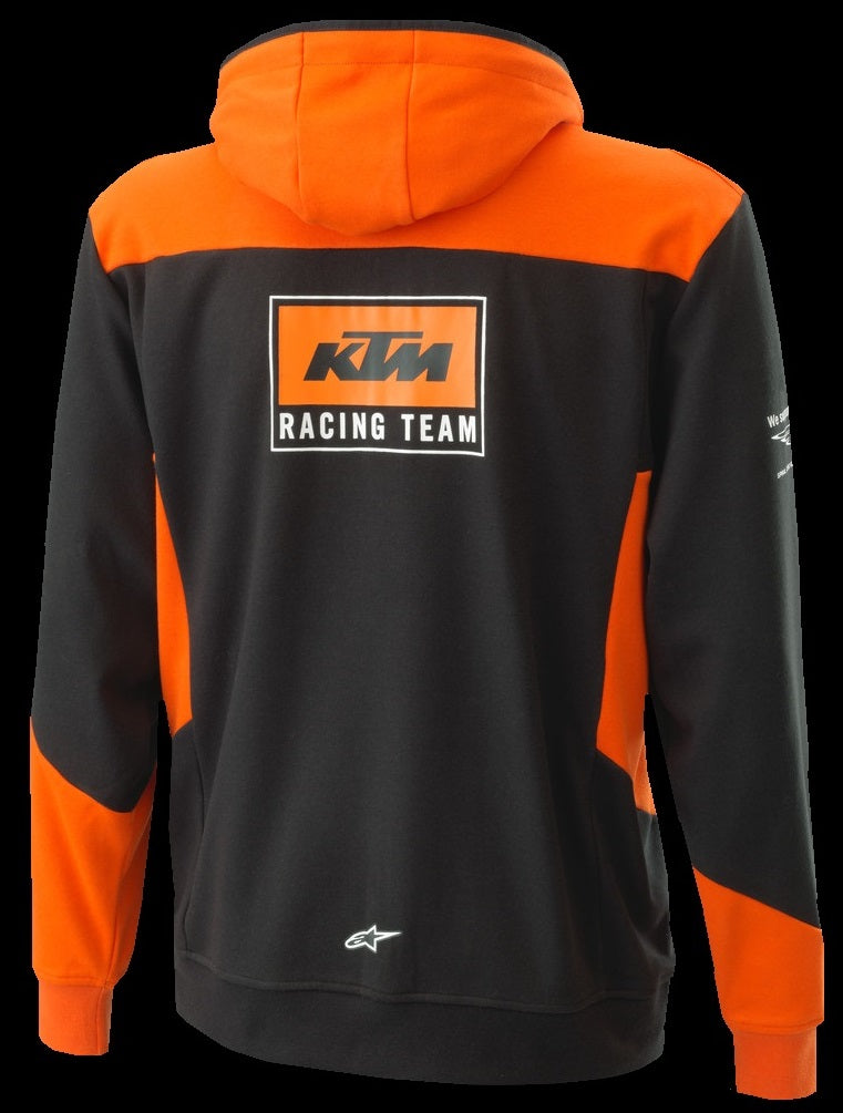 KTM Team Replica Zip Hoodie Adult Black