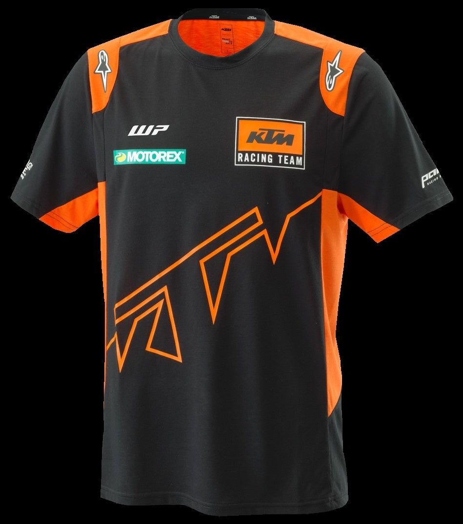KTM Team Replica T Shirt Adult Black