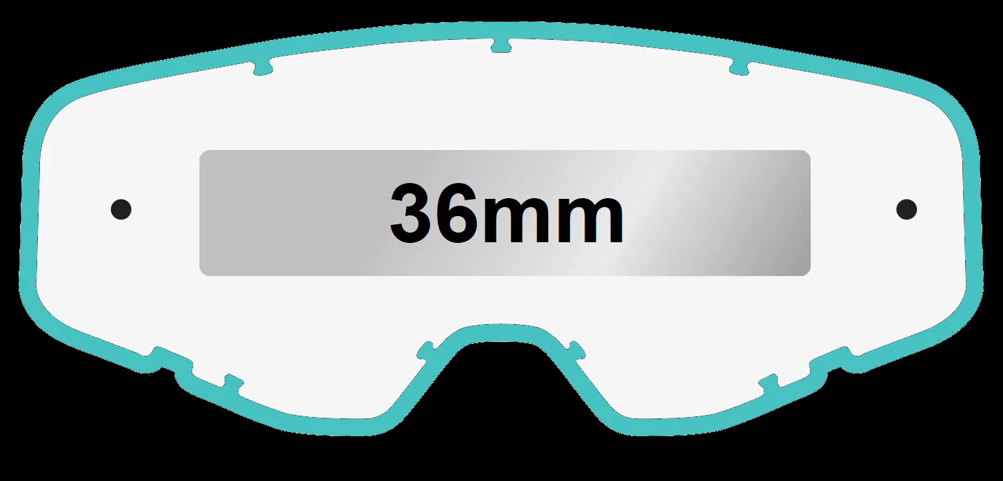 Armor Vision Goggle Smart Films 36mm