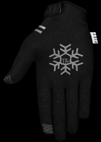 Fist Gloves Frosty Fingers Adult Black