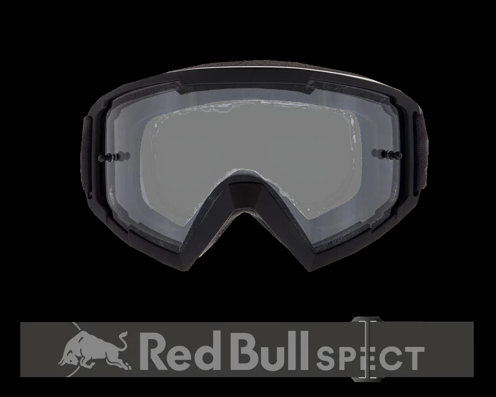 Red Bull Spect Whip Goggle Clear Lens Black