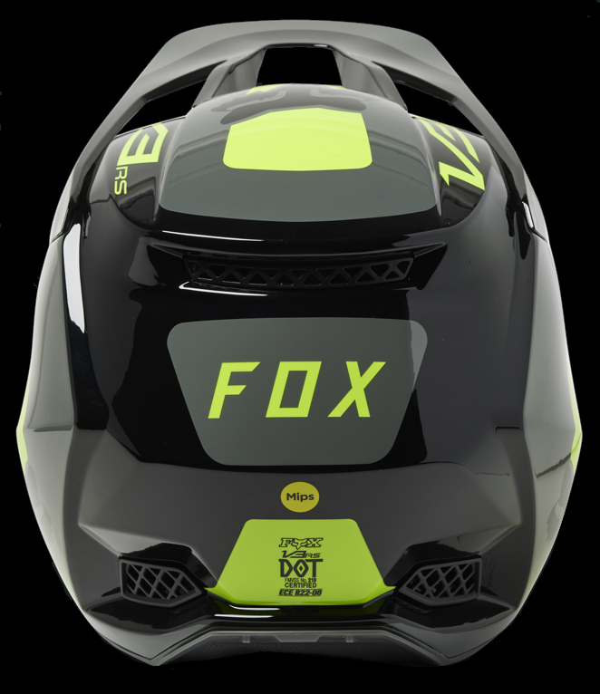 Fox Racing V3 RS Efekt Helmet Adult Yellow