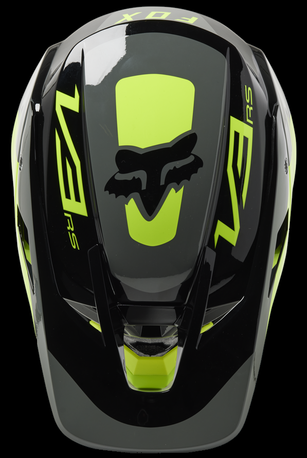 Fox Racing V3 RS Efekt Helmet Adult Yellow