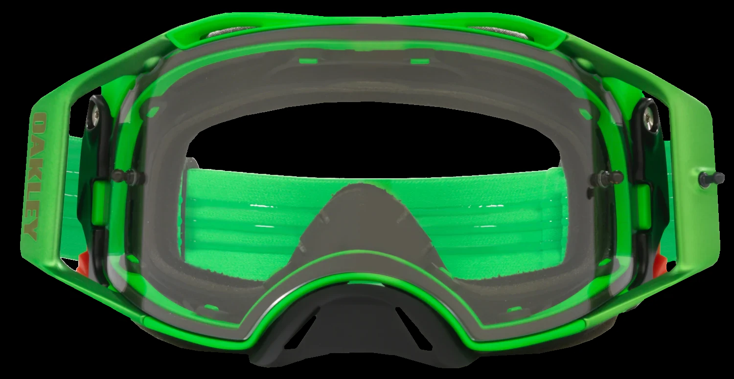 Oakley Airbrake Moto Green Adult Goggle