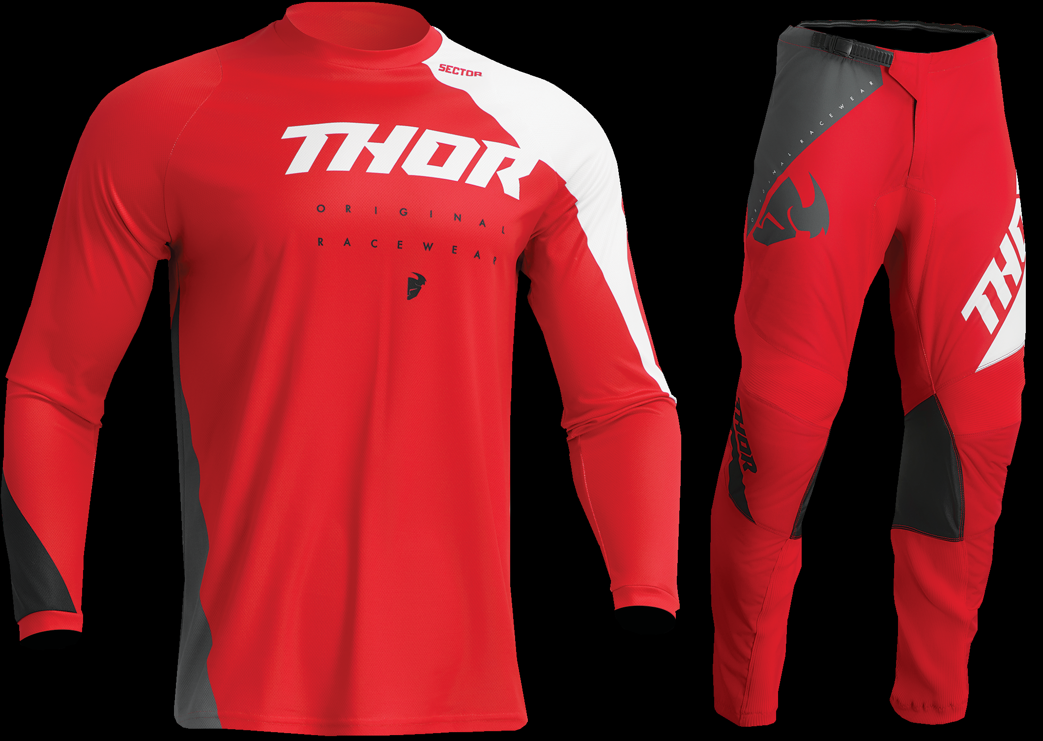 Thor Sector Edge Kit Adult Red / White