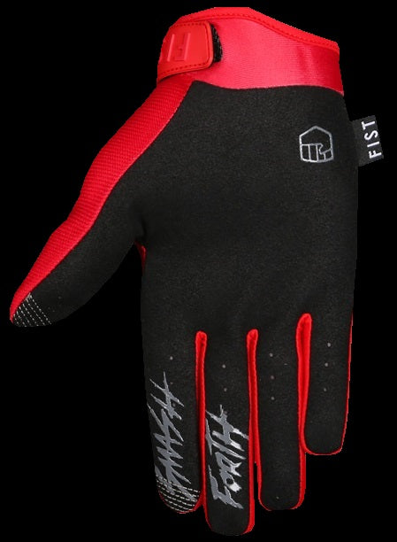 Fist Gloves Stocker Adult Red
