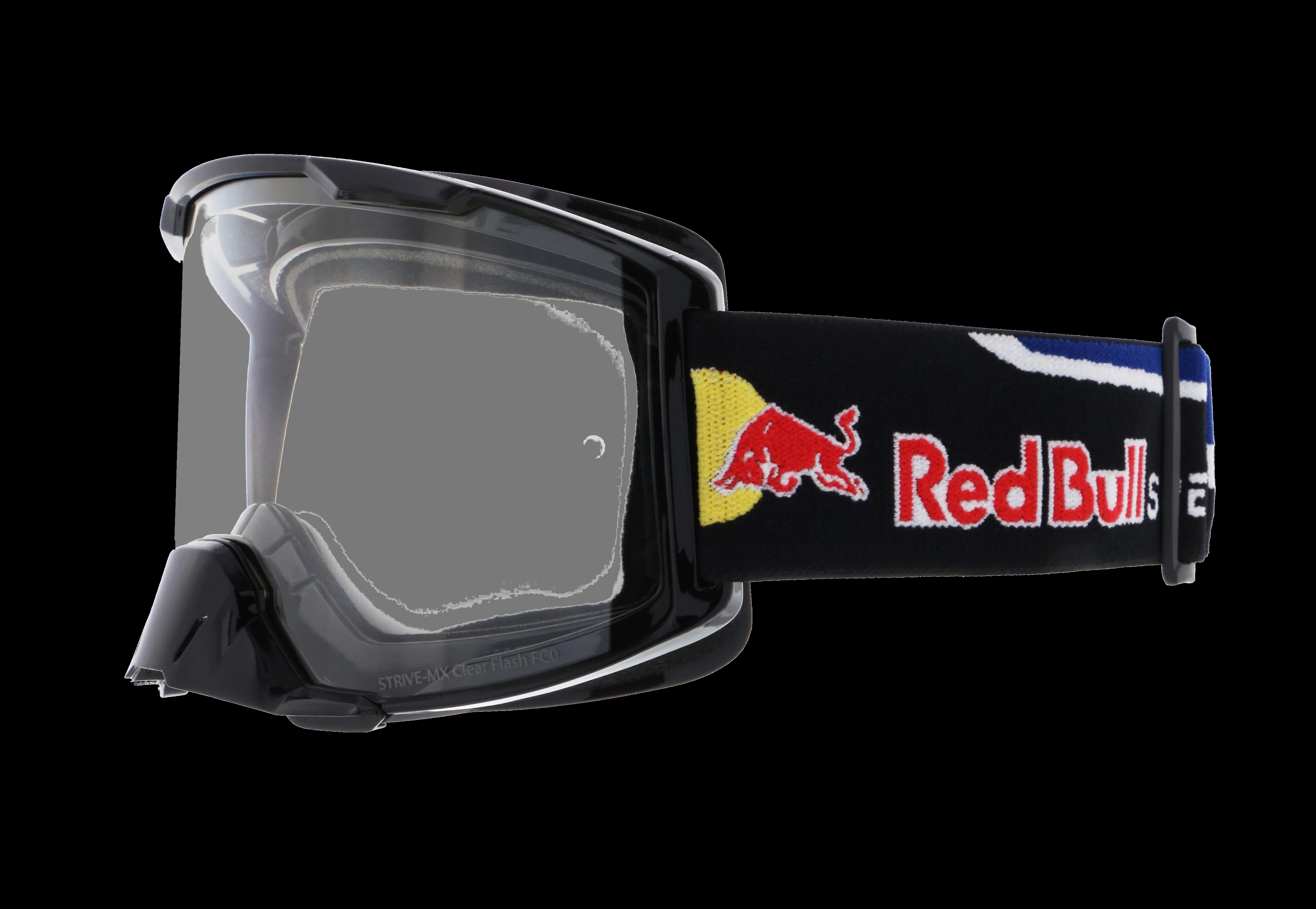 Red Bull Spect Strive Goggle Clear Lens Black