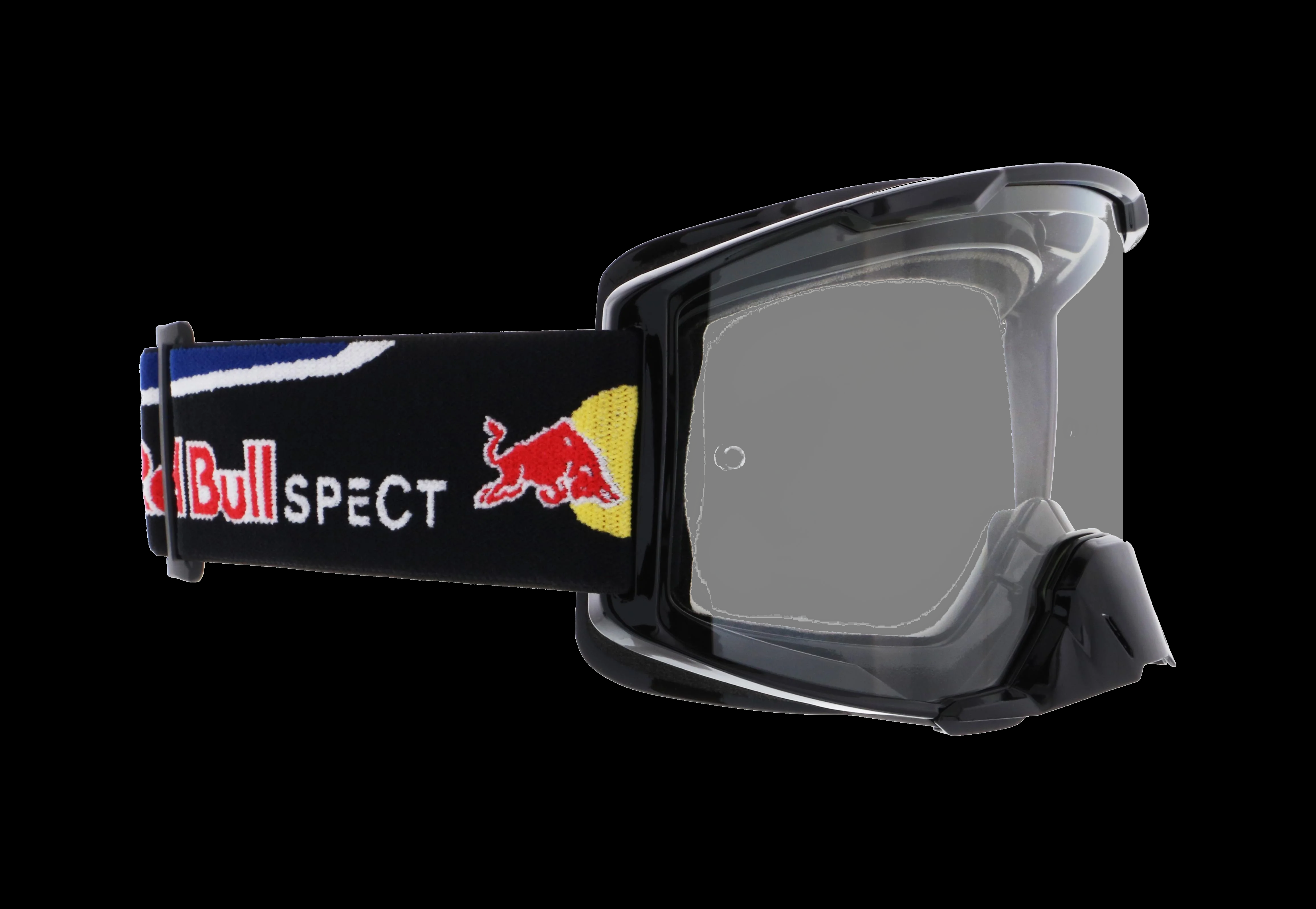 Red Bull Spect Strive Goggle Clear Lens Black