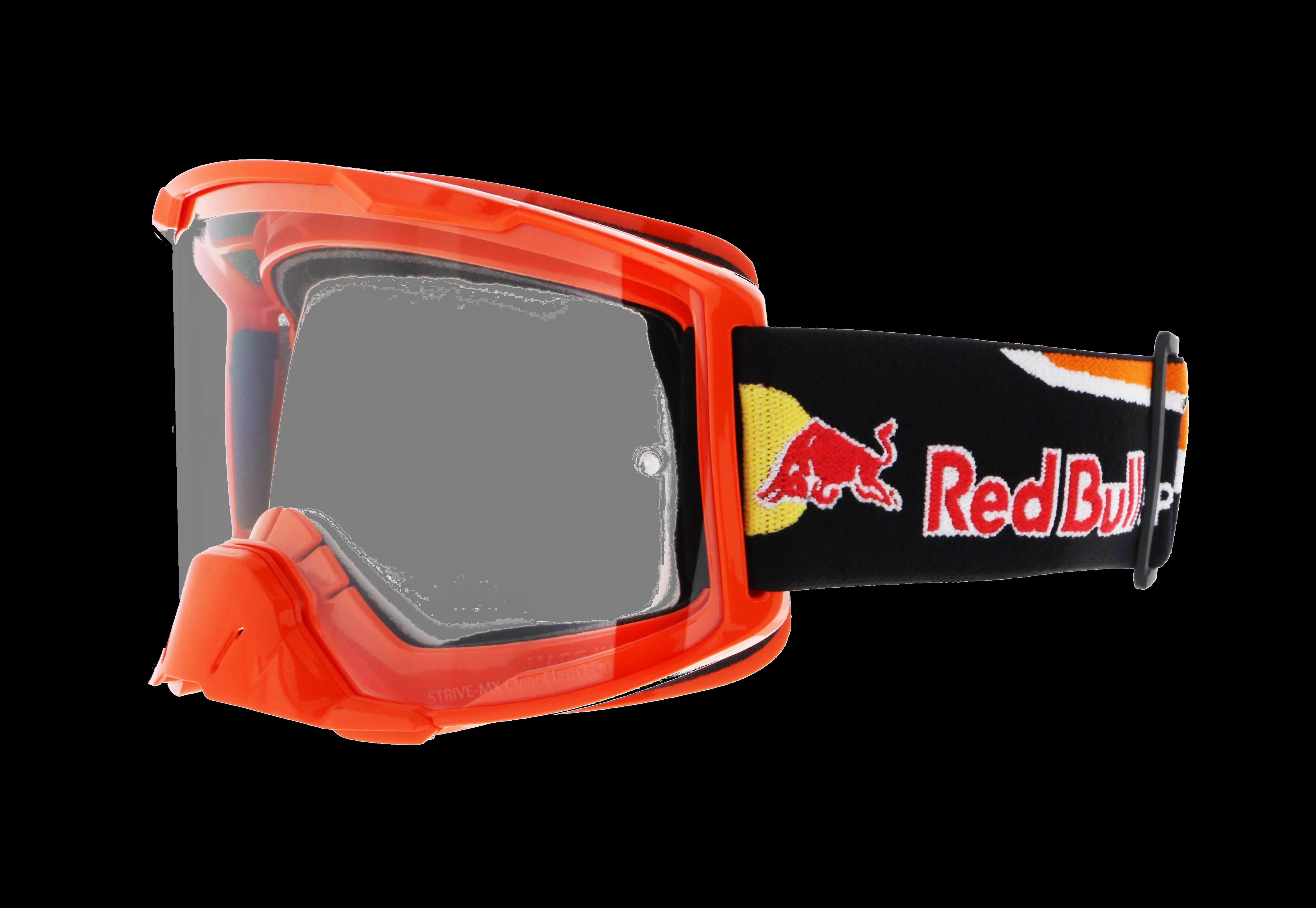 Red Bull Spect Strive Goggle Clear Lens Orange