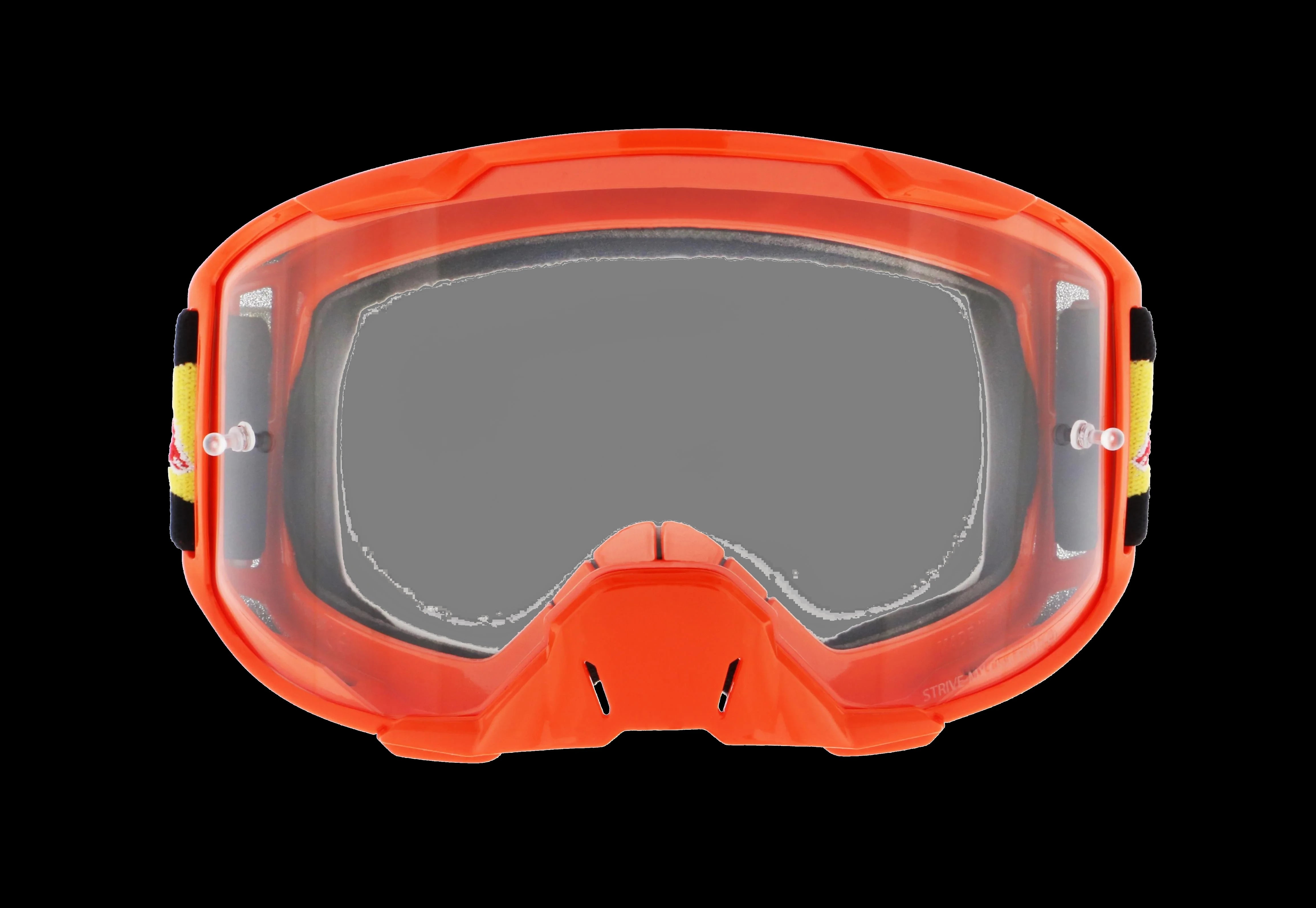 Red Bull Spect Strive Goggle Clear Lens Orange